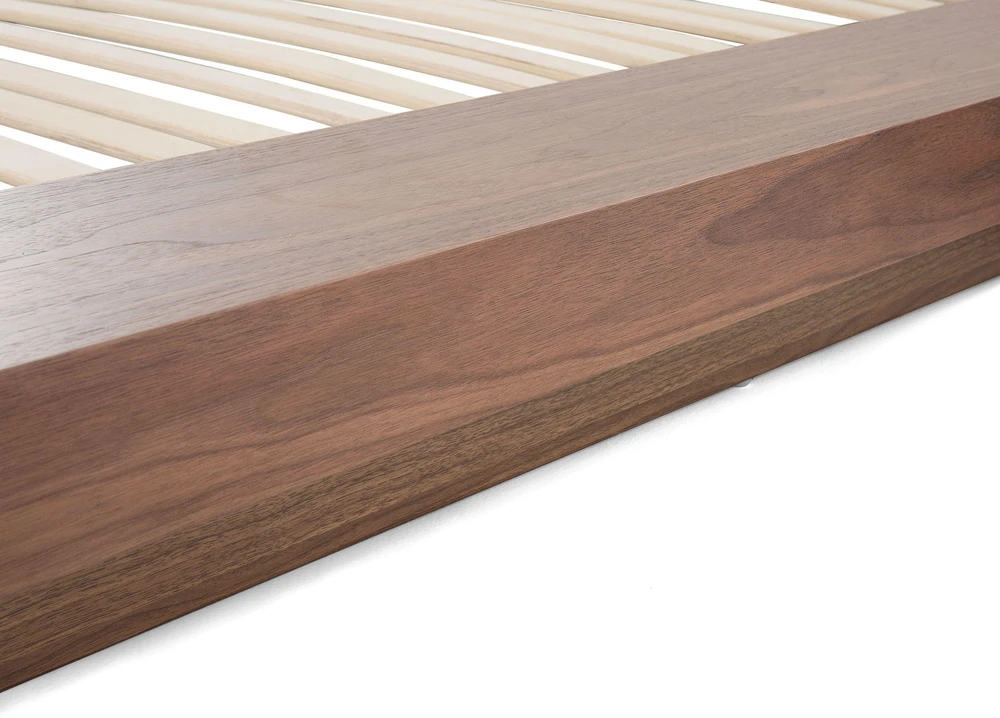 Beliani Lova ZEN 180 x 200 cm ruda uosio spalvos
