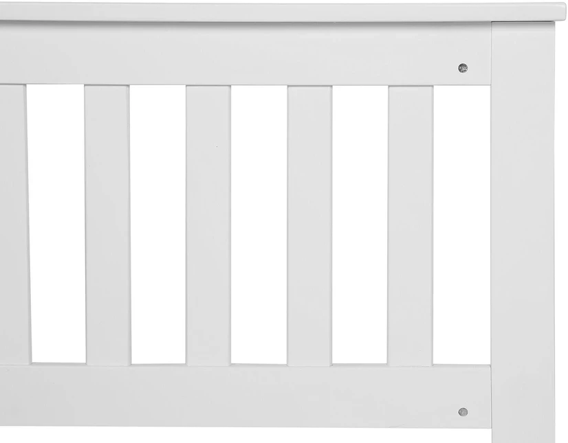 Beliani MAYENNE pušies medienos lova 180 x 200 cm balta