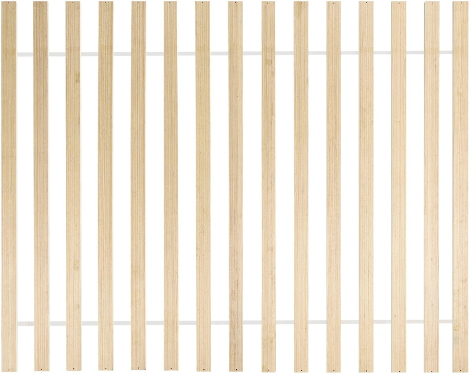 Beliani Medinė lova CLAIRAC 180 x 200 cm, šviesiai ruda