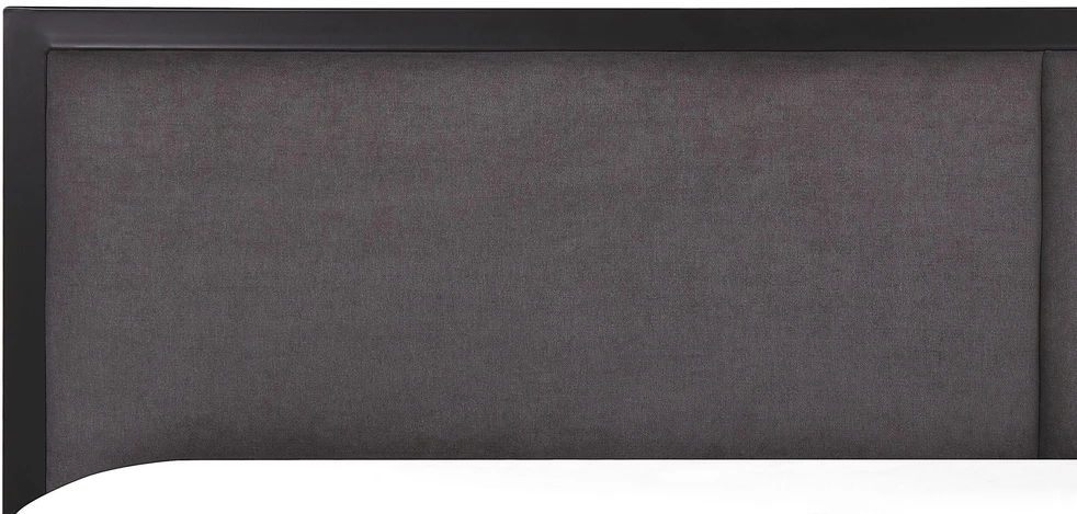Beliani Metalinė lova CLAMART 160 x 200 cm Pilka