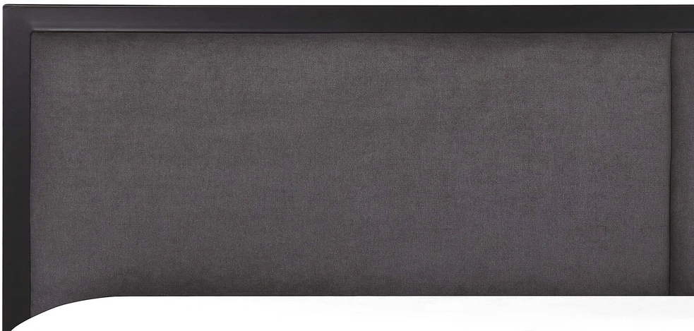 Beliani Metalinė lova CLAMART 180 x 200 cm pilka