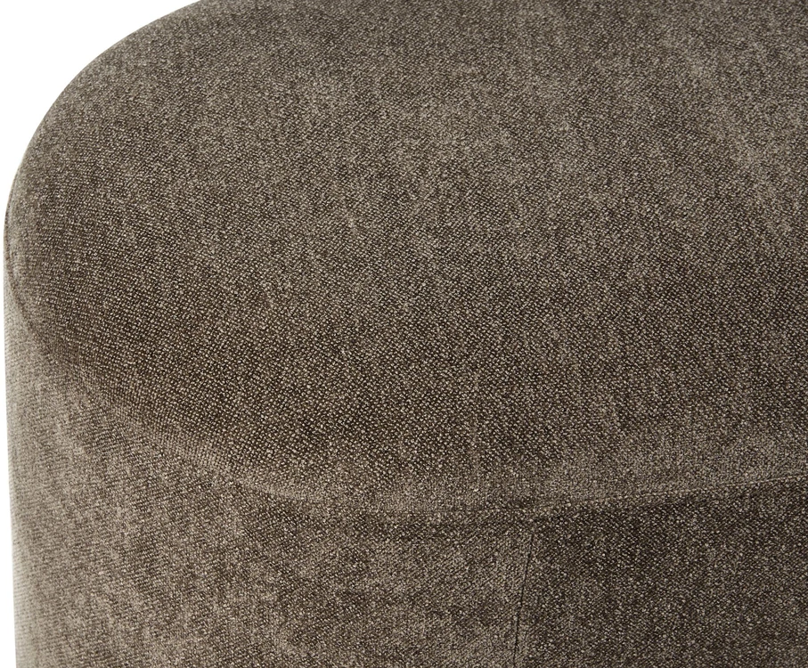 Beliani Minkštasuolis DECORAH Boucle Rudas