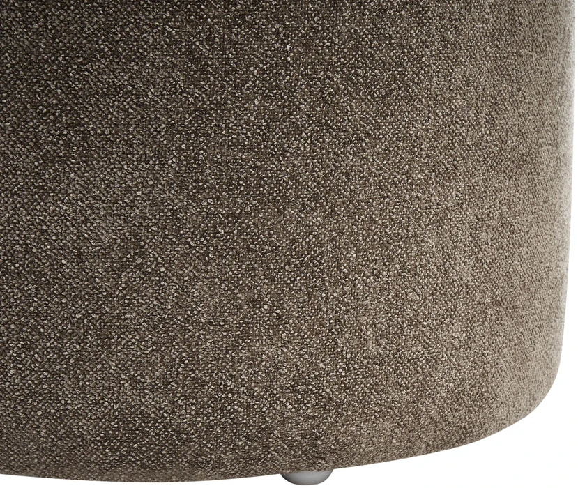 Beliani Minkštasuolis DECORAH Boucle Rudas