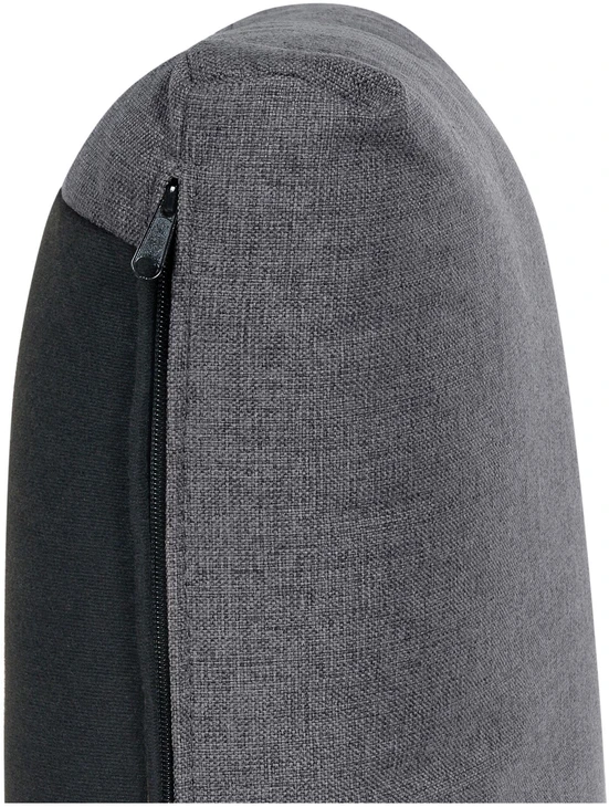 Beliani Modulinė 3 vietų sofa UNSTAD tamsiai pilka