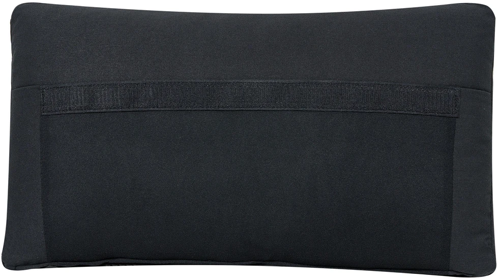 Beliani Modulinė 4 vietų kampinė sofa UNSTAD Dešininė Juoda
