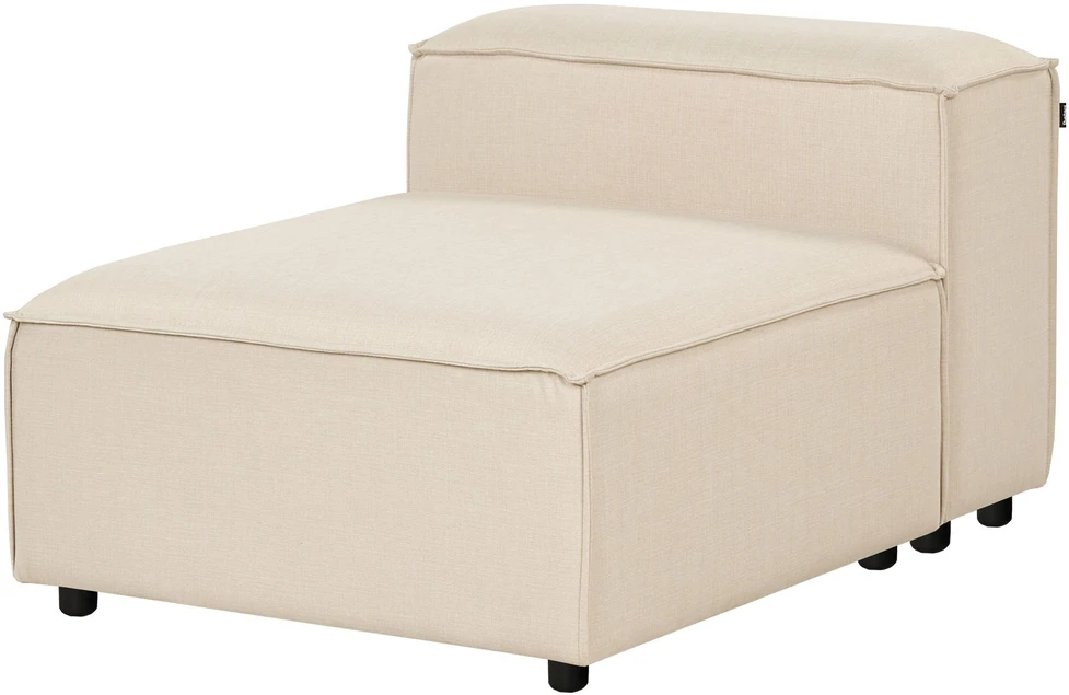 Beliani Modulinė kampinė sofa 4 asmenims ARDAL, smėlio spalvos, dešininė