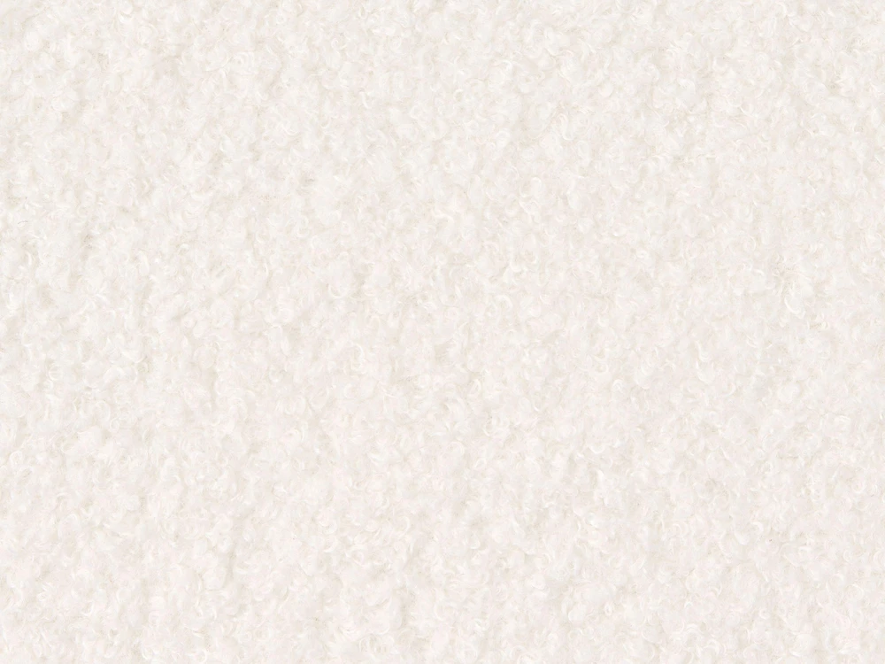 Beliani Otamana ARDAL, boucle audinys, pieno balta