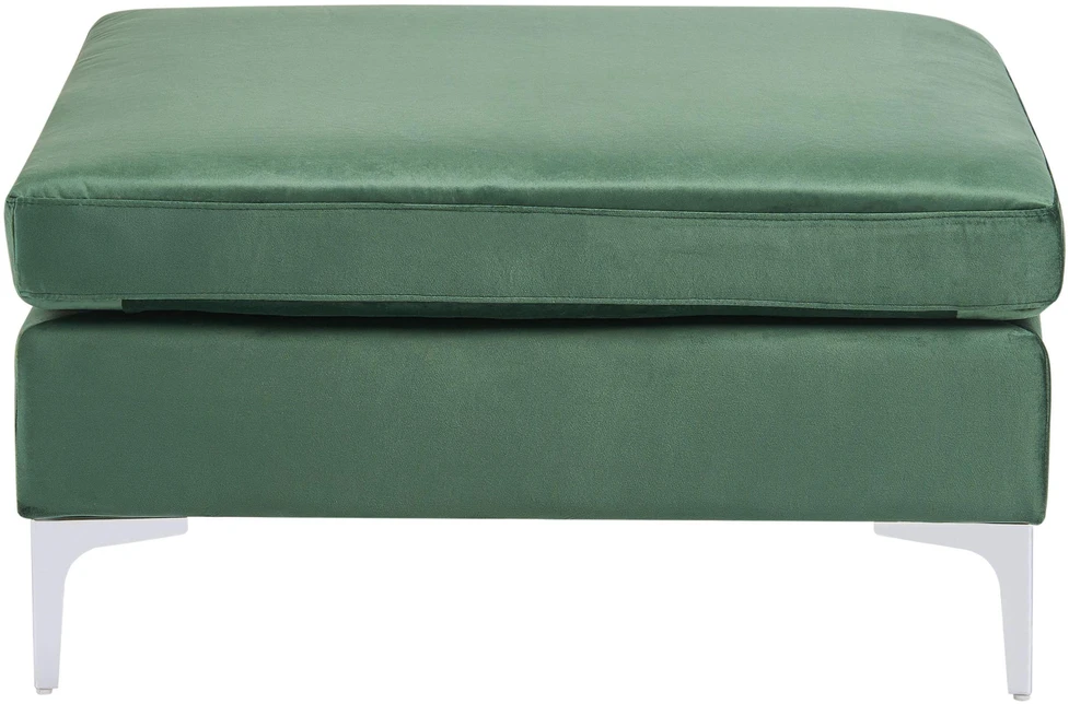Beliani Otomana EVJA veliūras žalia