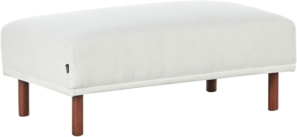Beliani Otomana HOLT Boucle Balta