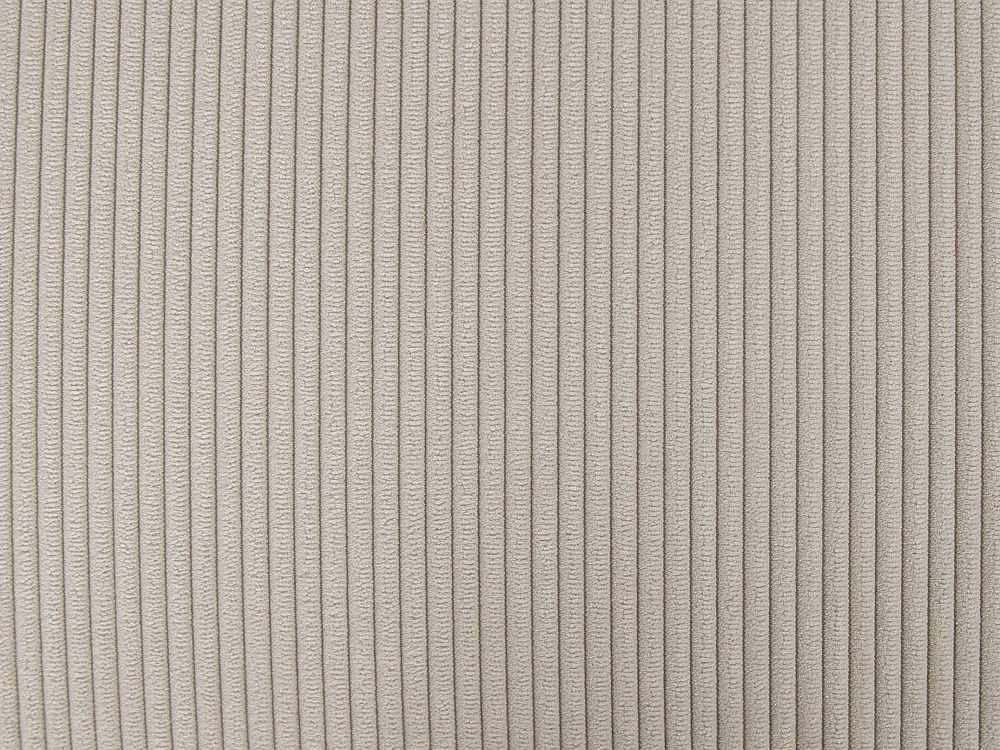 Beliani Otomana LUNGO velveting smėlio spalvos