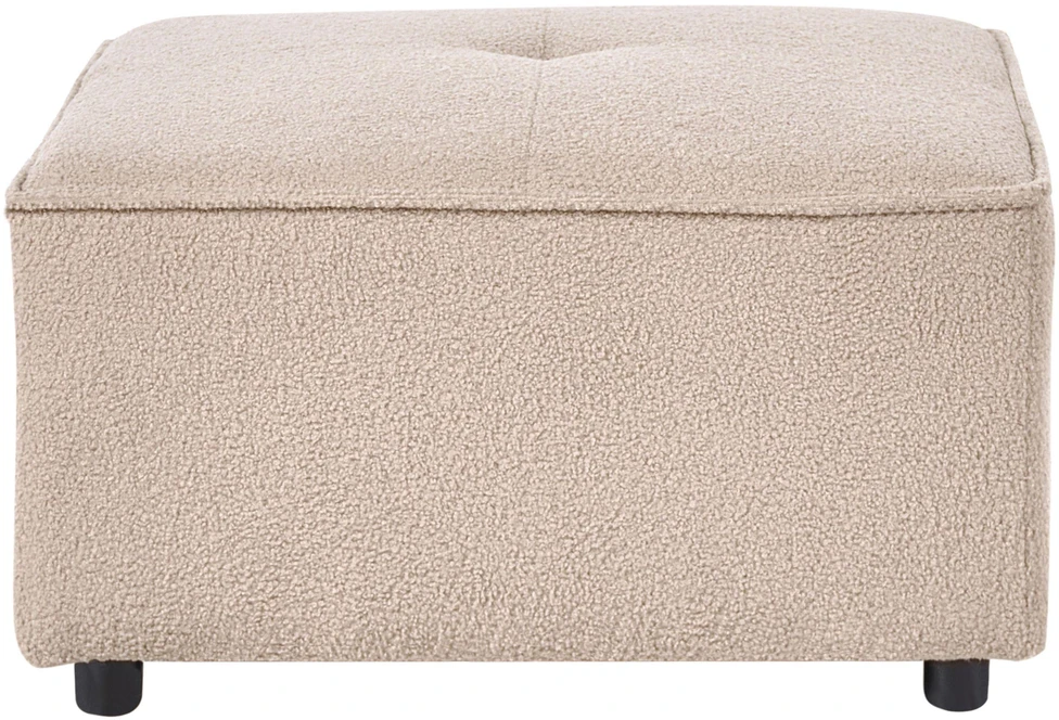 Sofa Beliani Otomanas AXEBO Boucle smėlio spalvos