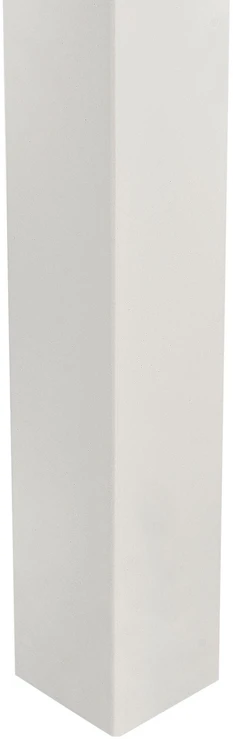 Beliani Paaukštinta lova PEIPIN, kaučiukmedžio mediena, 90 x 200 cm, balta