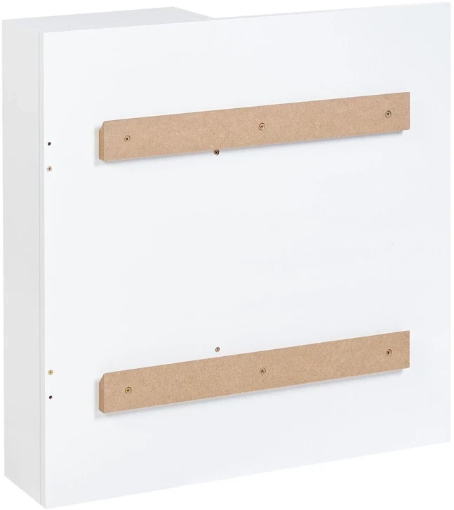 Beliani Pakabinama spintelė PALMAS 60 cm 60 cm Balta