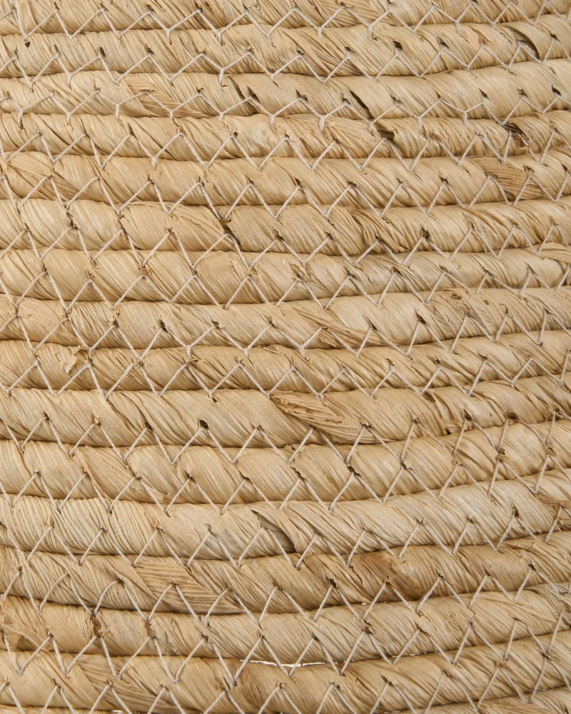 Beliani Pakabinamas šviestuvas INKSI pintas natūralus