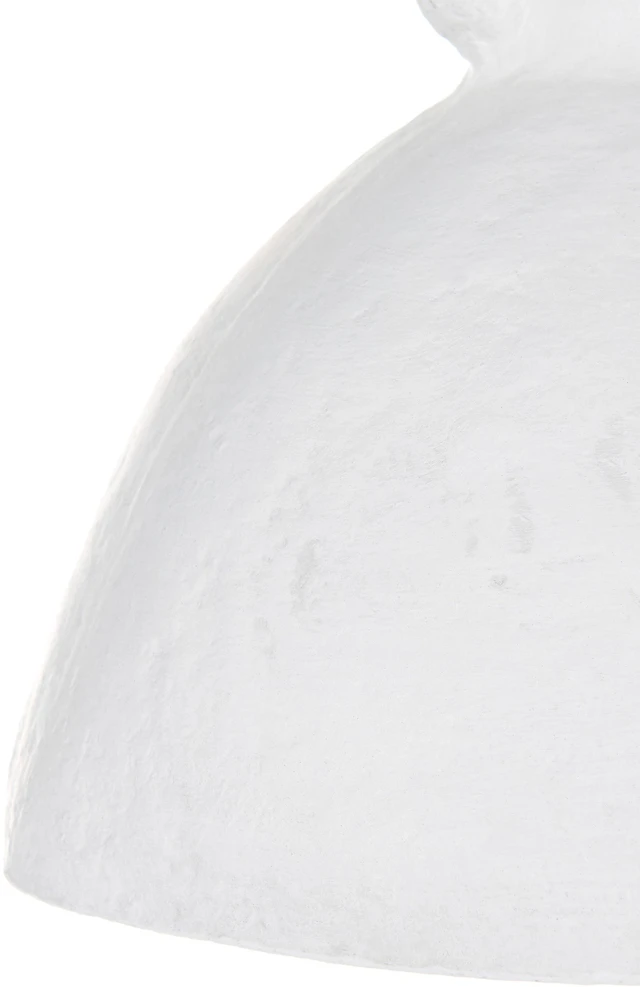 Beliani Pakabinamas šviestuvas MIGUELETE papier-mâché baltas