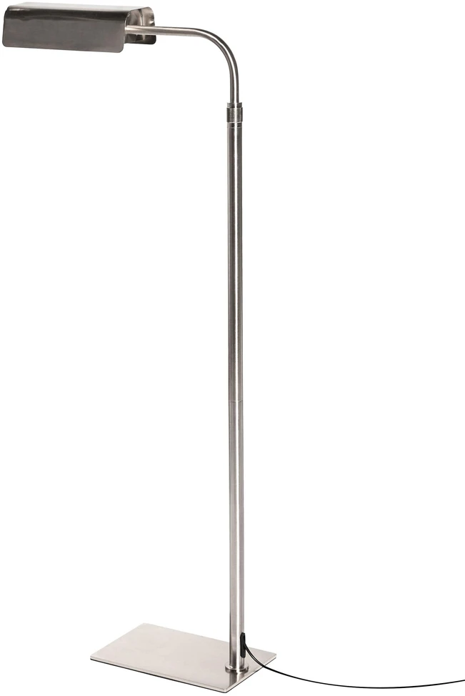 Beliani Pastatomas šviestuvas DERWENT metalinis sidabrinis