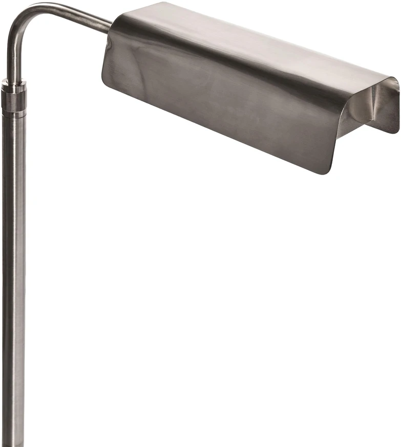 Beliani Pastatomas šviestuvas DERWENT metalinis sidabrinis