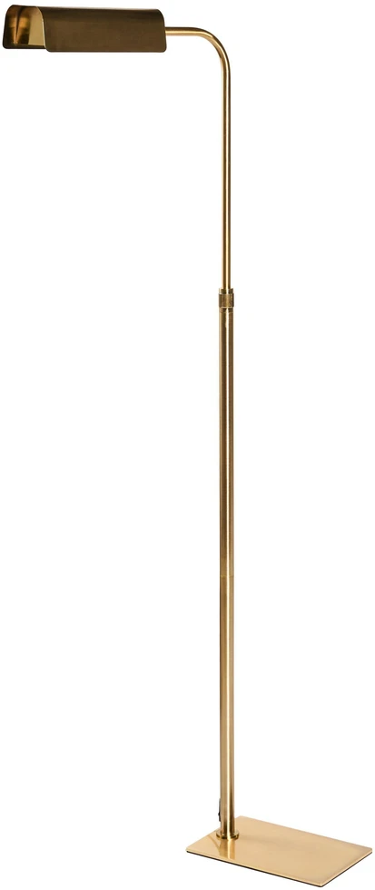 Beliani Pastatomas šviestuvas DERWENT metalinis auksinis