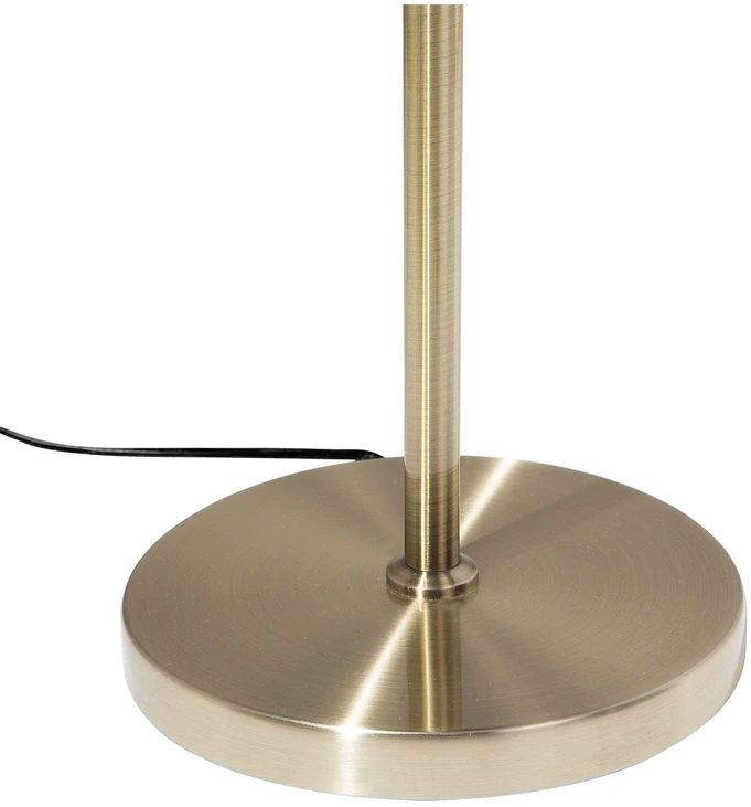 Beliani Pastatomas šviestuvas SEVERN metalinis auksinis