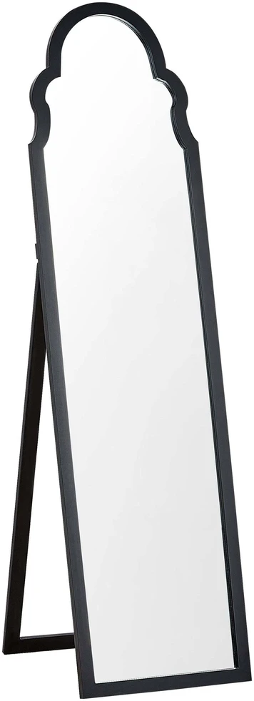 Beliani Pastatomas veidrodis CHATILLON 150 cm Juodas
