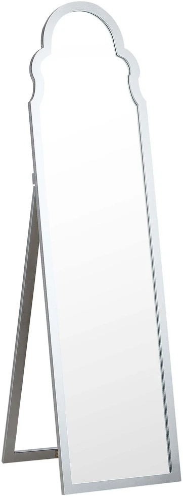 Beliani Pastatomas veidrodis CHATILLON 150 cm sidabrinės spalvos