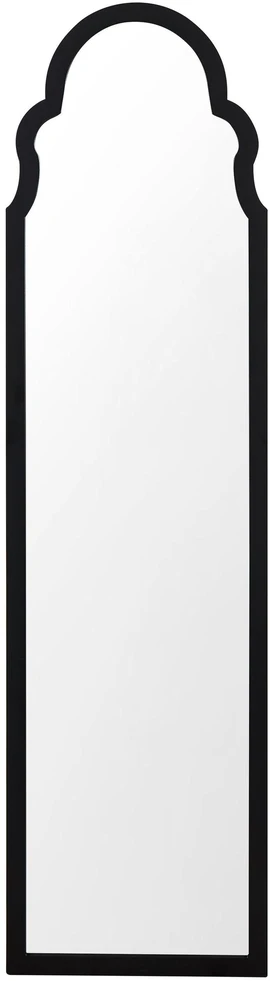 Beliani Pastatomas veidrodis CHATILLON 150 cm Juodas