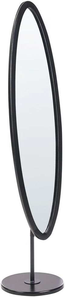 Beliani Pastatomas veidrodis „LOUVIGNY“, 167 cm, juodas