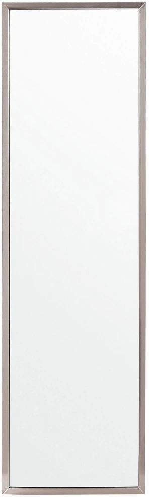 Beliani Pastatomas veidrodis TORCY 140 cm, sidabrinis