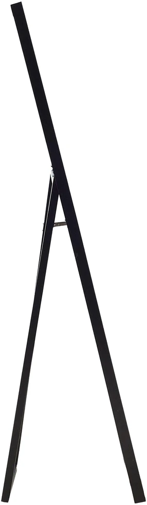 Beliani Pastatomas veidrodis TORCY 140 cm, juodas
