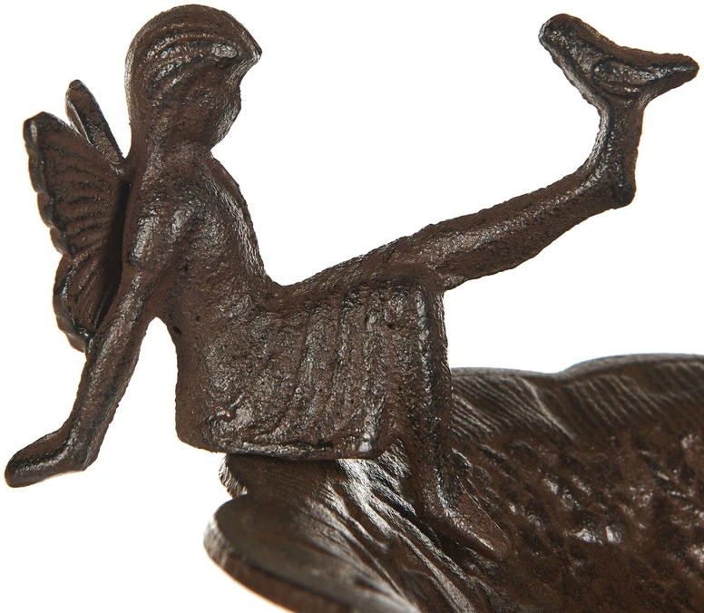 Beliani Paukščių girdykla LARK, ruda