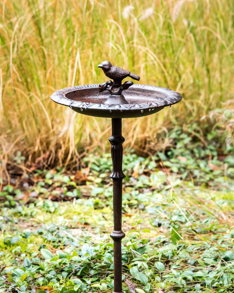 Beliani Paukščių girdykla SWALLOW ruda