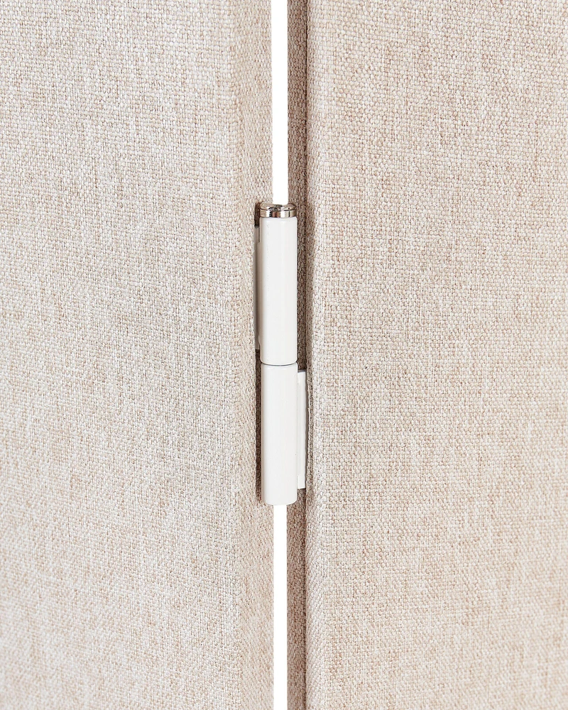 Beliani Pertvara SLIMMY 120 x 160 cm smėlio spalvos
