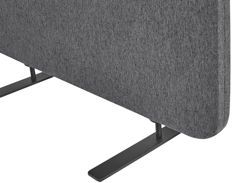 Beliani Pertvara STANDI 184 x 184 cm Pilka