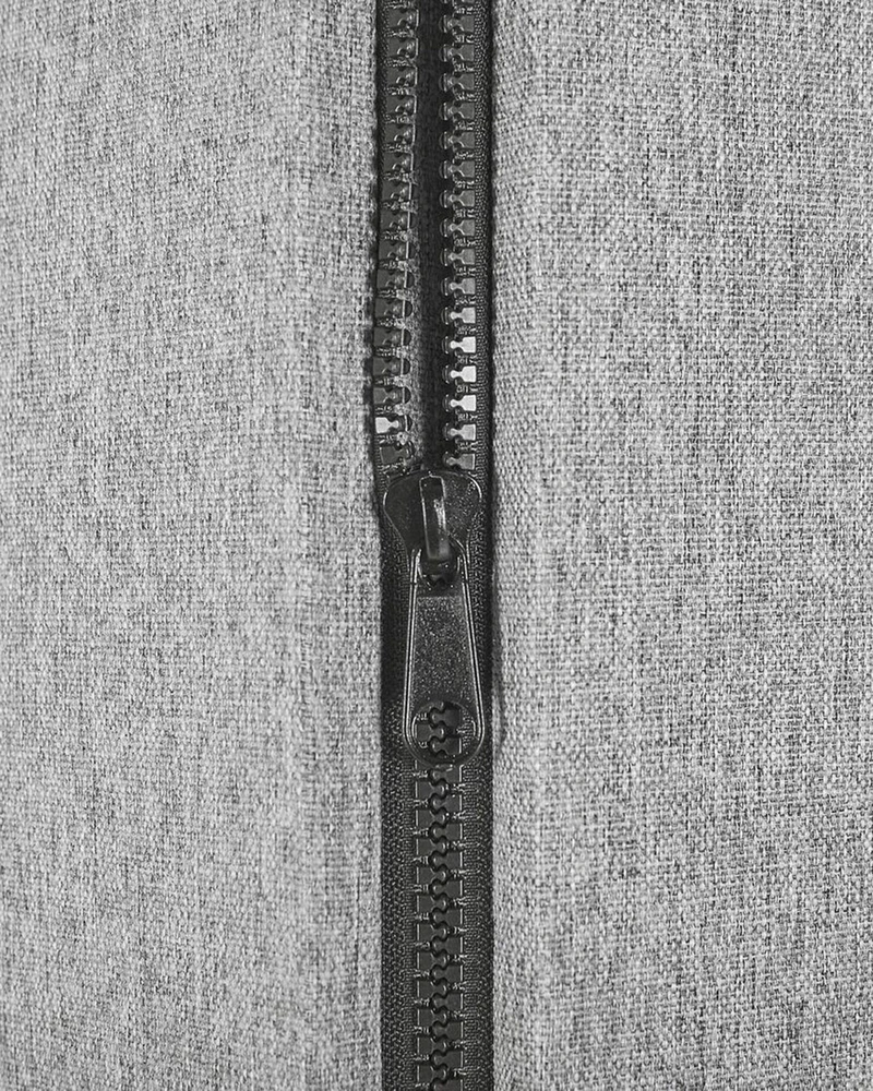 Beliani Pertvara STANDI 184 x 184 cm Šviesiai pilka