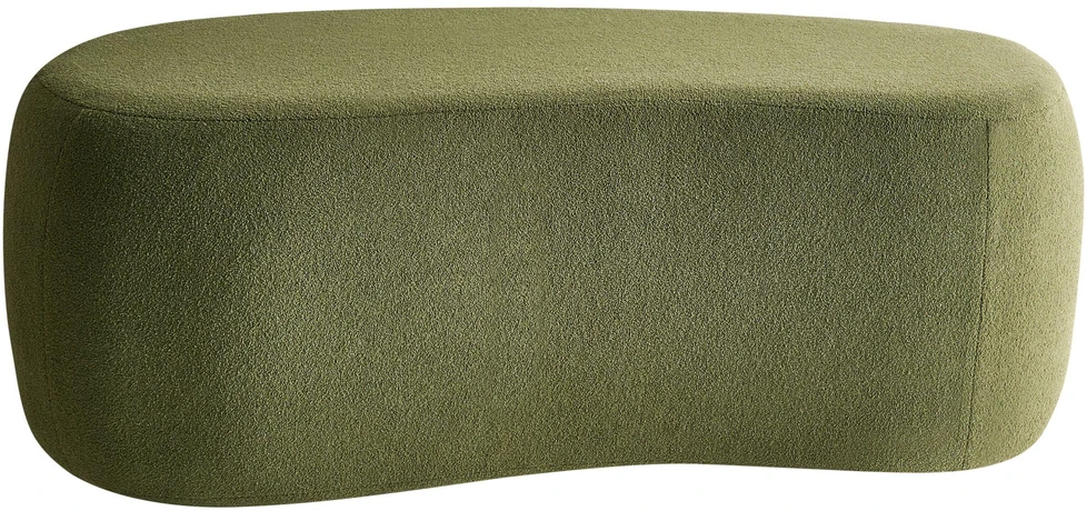 Beliani Pufas BAYARD, boucle, žalias