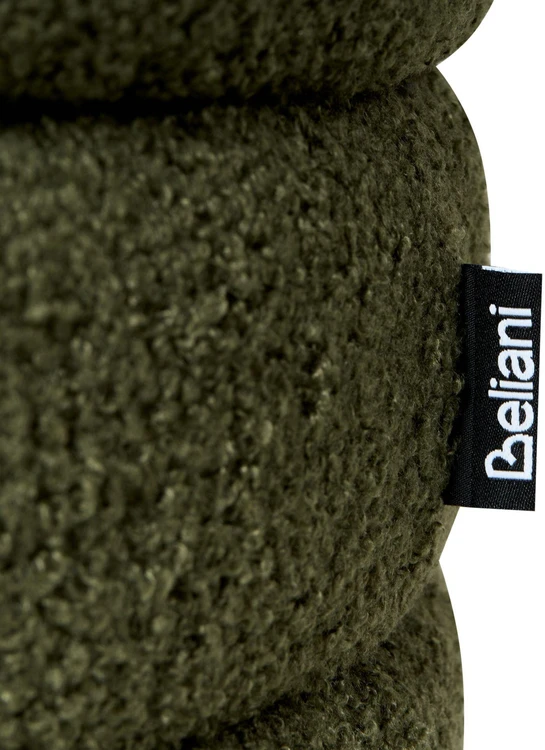 Beliani Pufas CHILLY Boucle žalias