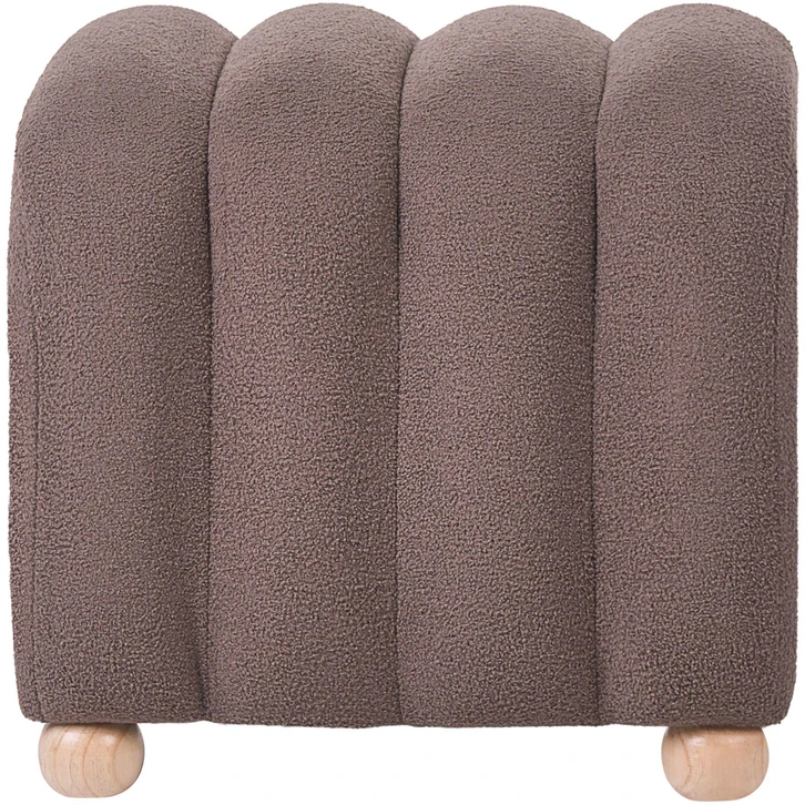 Beliani Pufas IDYLLWILD Boucle rudas