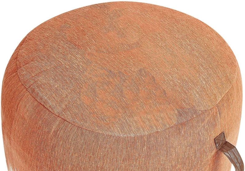 Beliani Pufas KAWAI medvilninis oranžinis