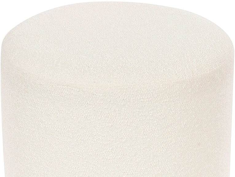 Beliani Pufas MOAB Boucle baltas