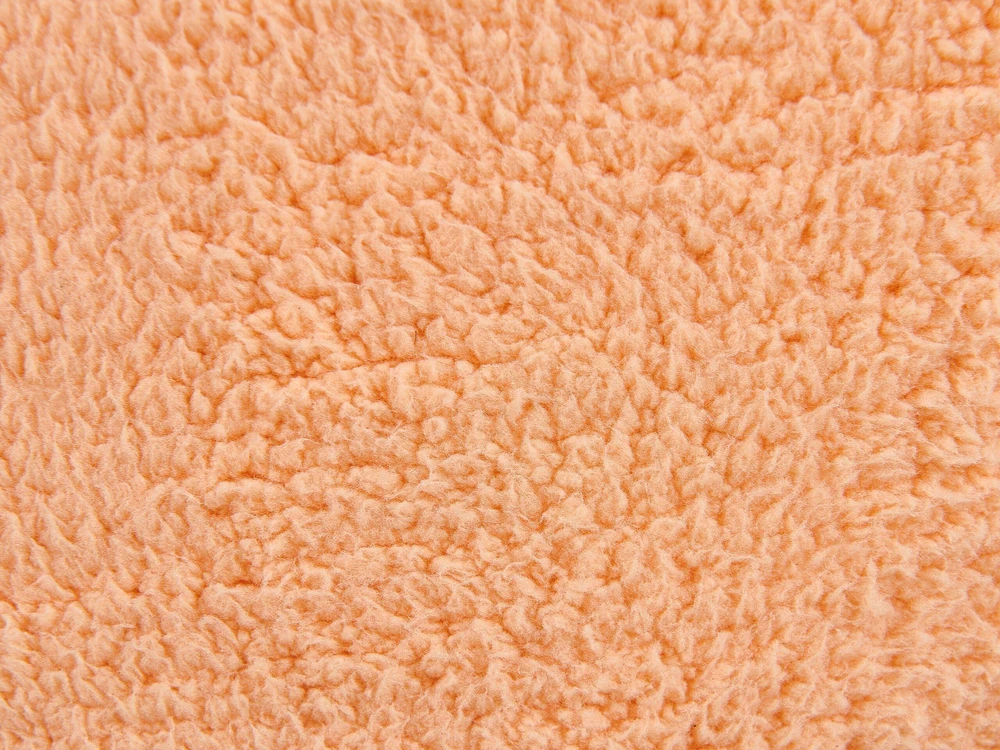 Beliani Pufo ALIPUR Boucle oranžinis