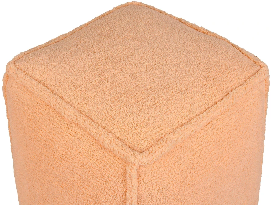 Beliani Pufo ALIPUR Boucle oranžinis