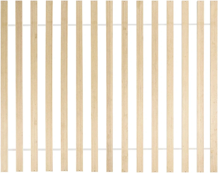 Beliani Pušies medienos lova GONFARON 140 x 200 cm šviesiai ruda