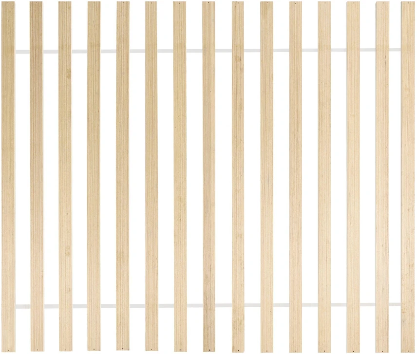 Beliani Pušies medienos lova GONFARON 160 x 200 cm šviesiai ruda