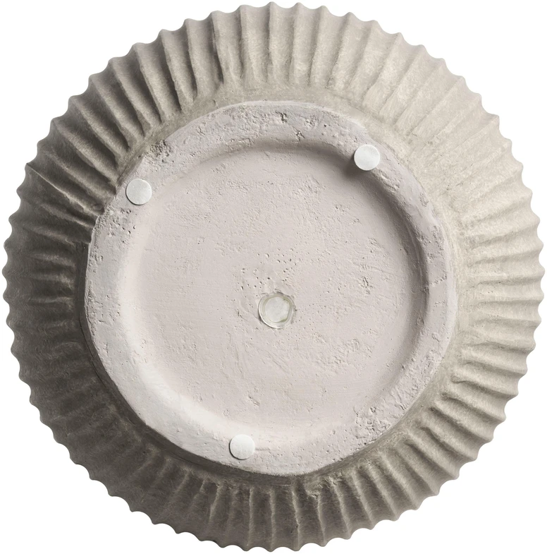 Beliani PYLAROS vazonas 36 cm pilkas