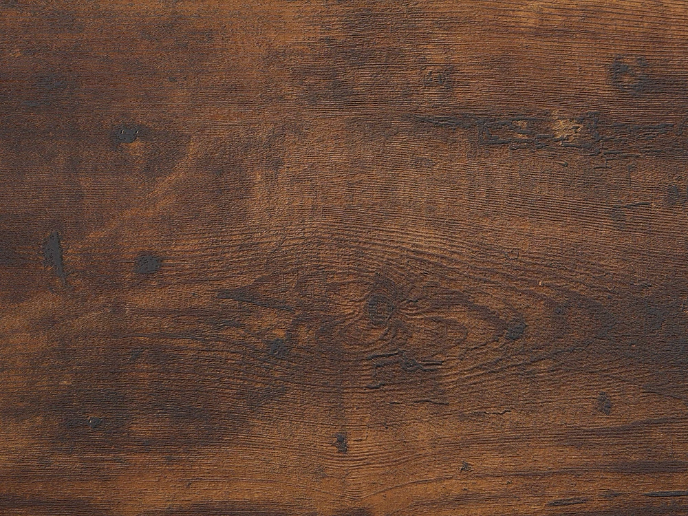 Beliani Rašomasis stalas FUTON, tamsiai rudas, 115 cm x 60 cm