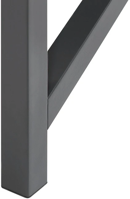 Beliani Rašomasis stalas MORITON, juodas, 117 cm x 57 cm, su stalčiais