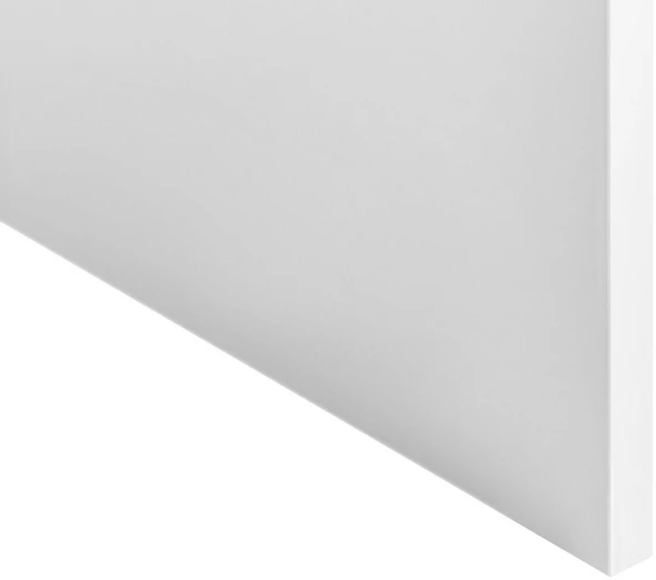 Beliani Rašomasis stalas RONDANE, 110 × 50 cm, baltas