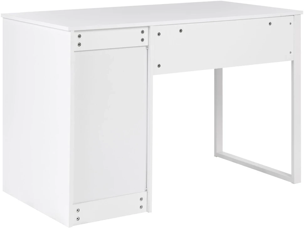 Beliani Rašomasis stalas ZERLAY baltas 120 cm 60 cm