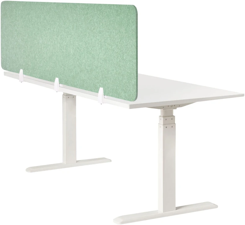 Beliani Rašomojo stalo pertvara SPLIT 180 x 50 cm žalia
