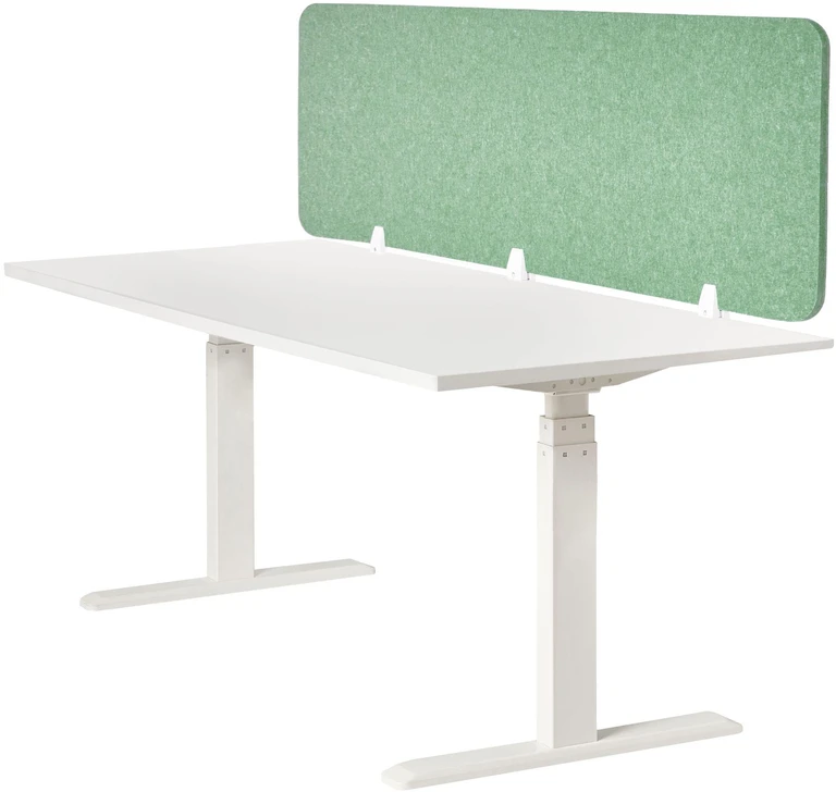 Beliani Rašomojo stalo pertvara SPLIT 180 x 50 cm žalia
